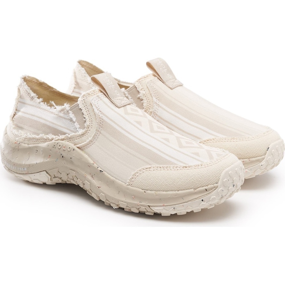 Holo Footwear Athena Mac Canvas Slip-On Walking Shoe Size 10